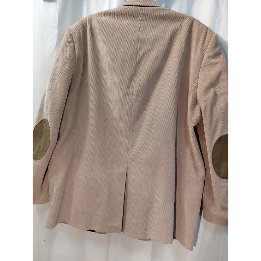 Vintage Chap's Men's Corduroy Elbow Patches Sport Coat/Blazer size 48 Long 90s